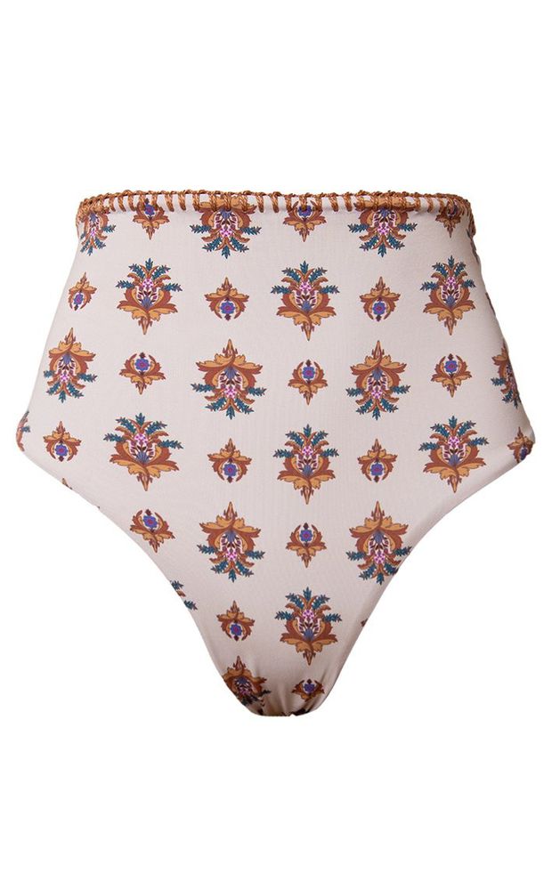 Calcinha Hot Pants Estampa Lis - LEFAH