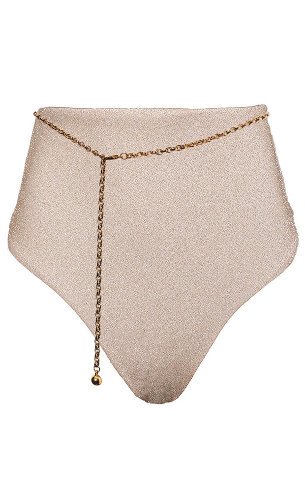 Gold - Calcinha Hot Pants Cinto - LEFAH