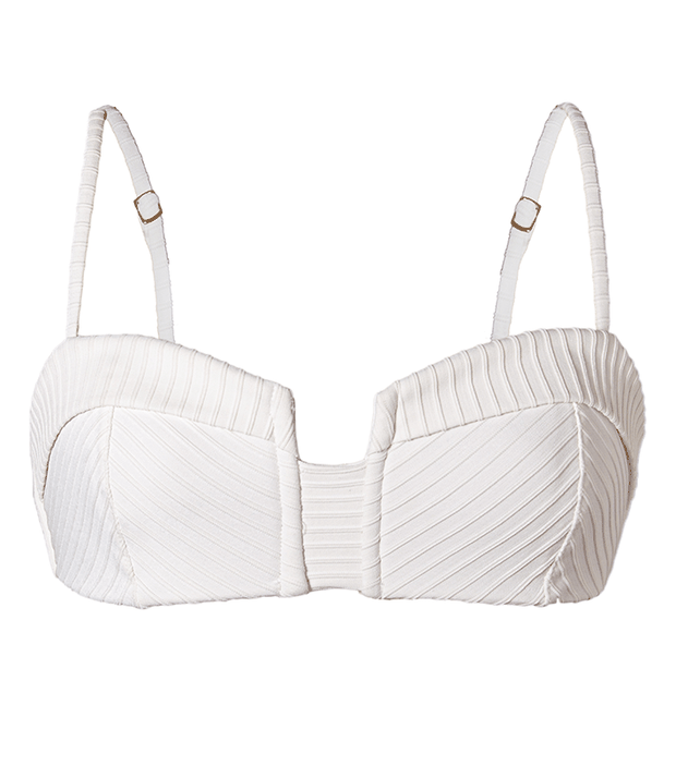 Sardenha Off White - Top Corselet - LEFAH