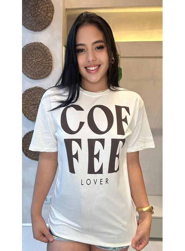 Camiseta TSHIRT Oversize - Branco