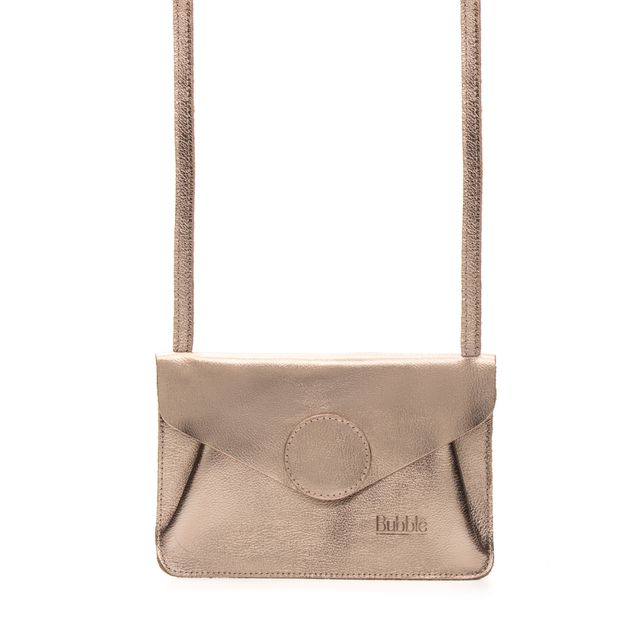 Bolsa de Couro - Carinho - Champagne