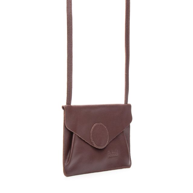 Bolsa de Couro - Carinho - Madeira