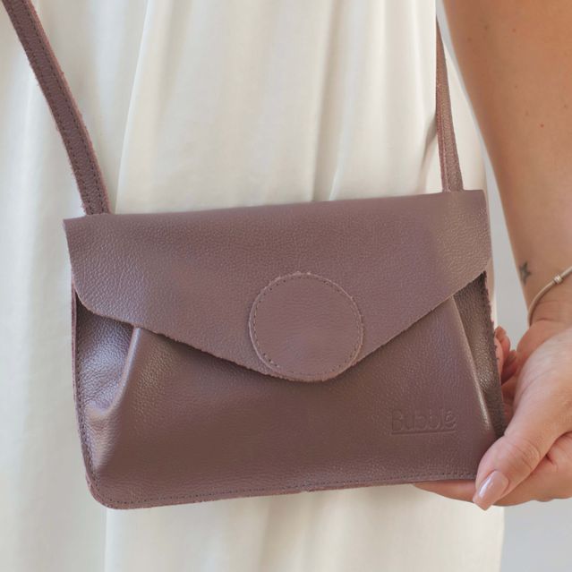 Bolsa de Couro - Carinho - Mousse