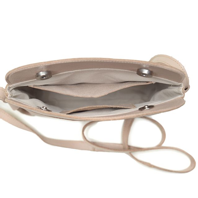 Bolsa de Couro - LIBERDADE - Nude