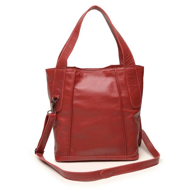 Bolsa de Couro - CELEBRAR - Vermelha