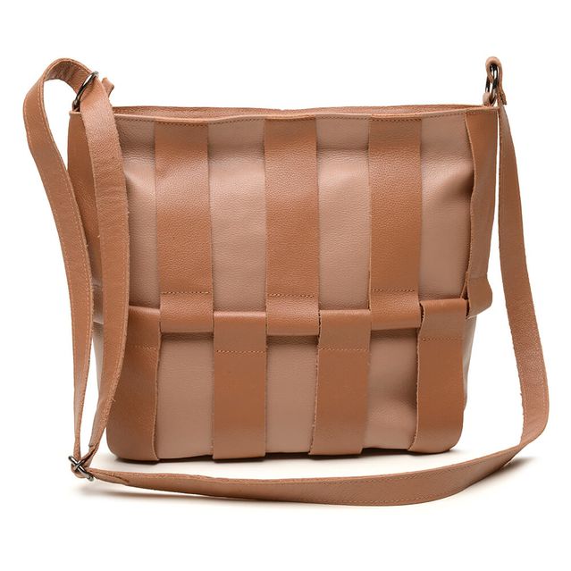 Bolsa de Couro - ÉLO - Bali E Caramelo