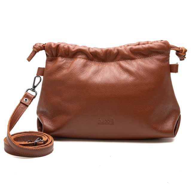 Bolsa de Couro - HARMONIA - Chocolate