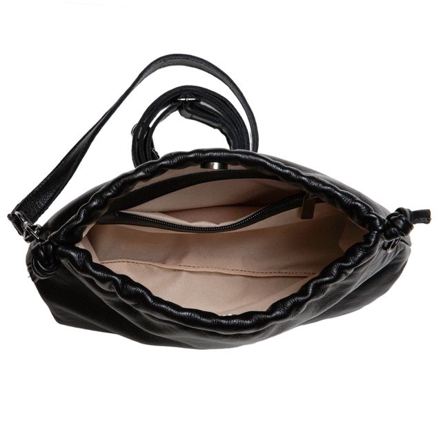 Bolsa de Couro - HARMONIA - Preta
