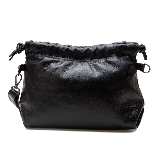 Bolsa de Couro - HARMONIA - Preta