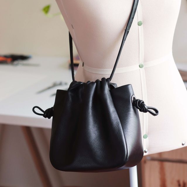 Bolsa de Couro - INSPIRAR - Preta