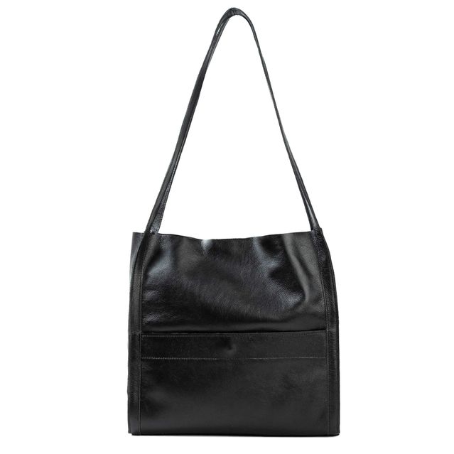 Bolsa de Couro - LITORAL - Preta