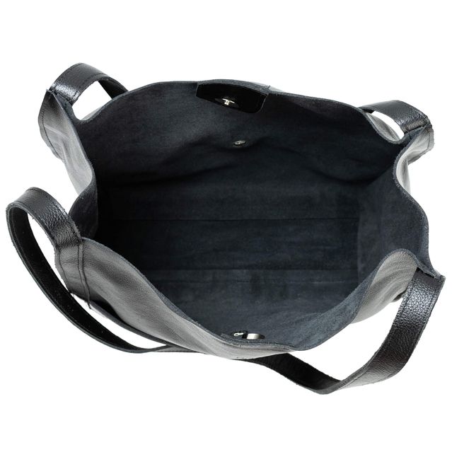 Bolsa de Couro - LITORAL - Preta