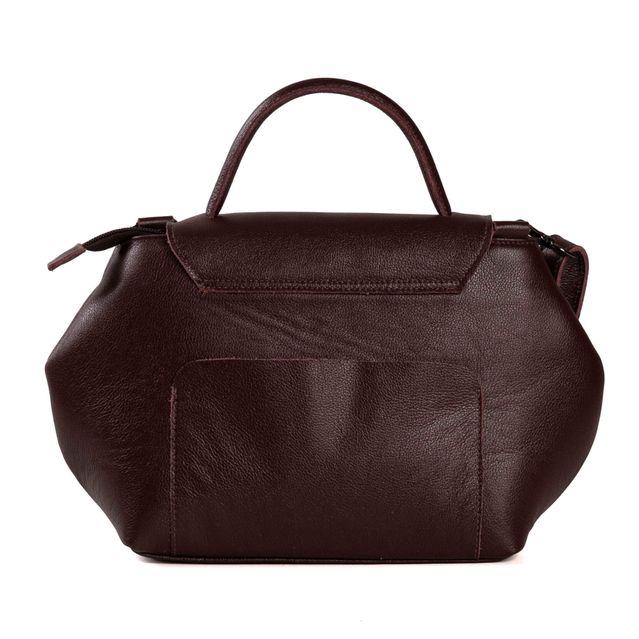Bolsa de Couro - Mini NASCENTE - Madeira e Bali