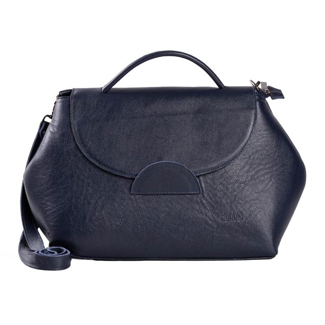 Bolsa de Couro - NASCENTE - Azul Anil