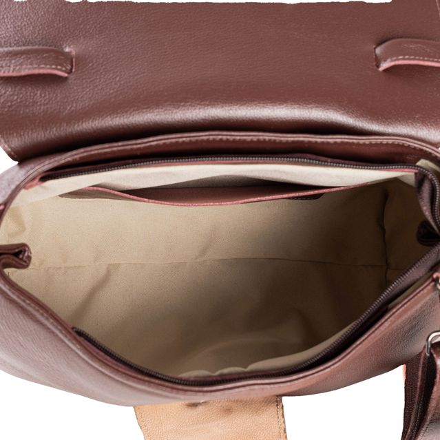 Bolsa de Couro - NASCENTE - Madeira e Bali