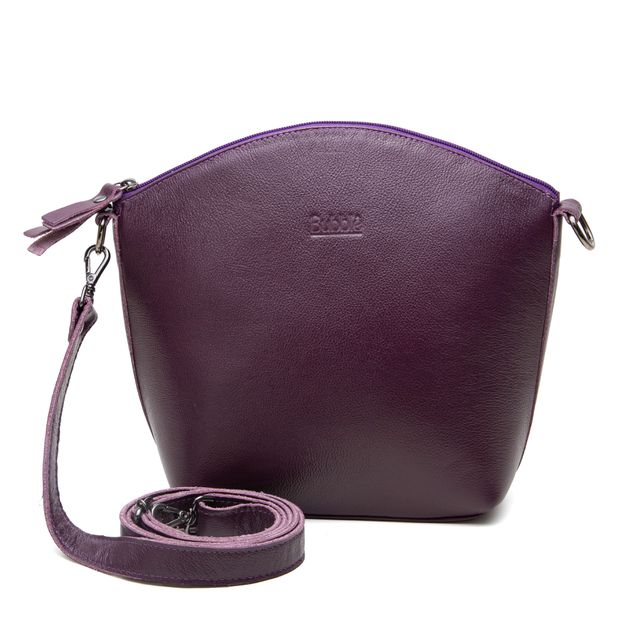 Bolsa de Couro - PAIXÃO - Uva 