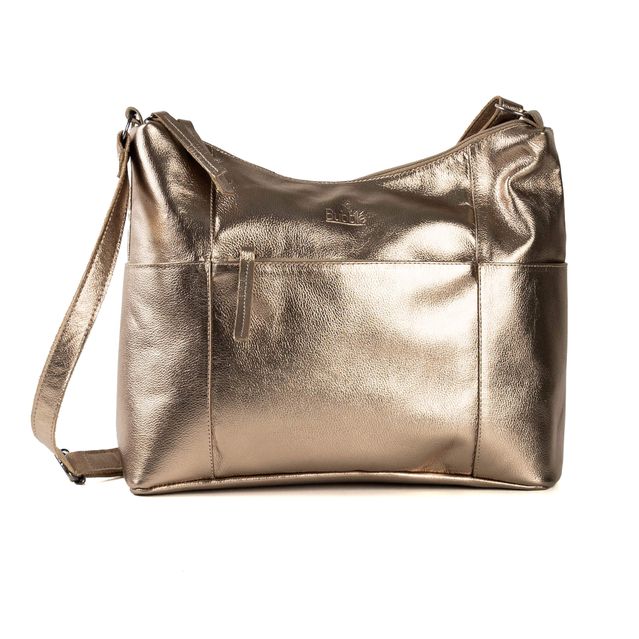 Bolsa de Couro - PARAÍSO - Champagne