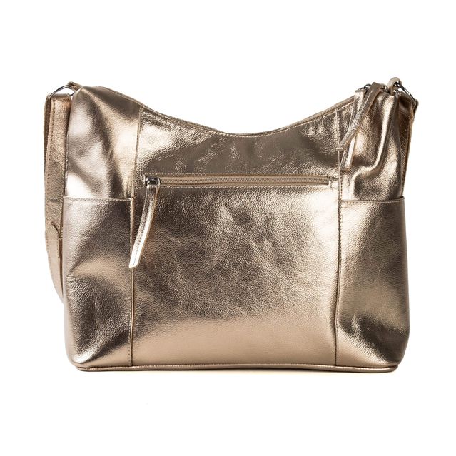 Bolsa de Couro - PARAÍSO - Champagne