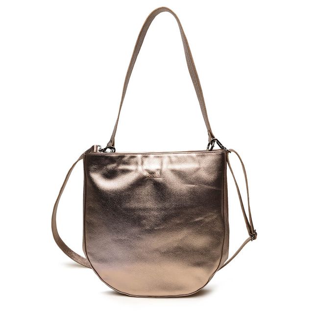 Bolsa de Couro - REALIZAR - Champagne