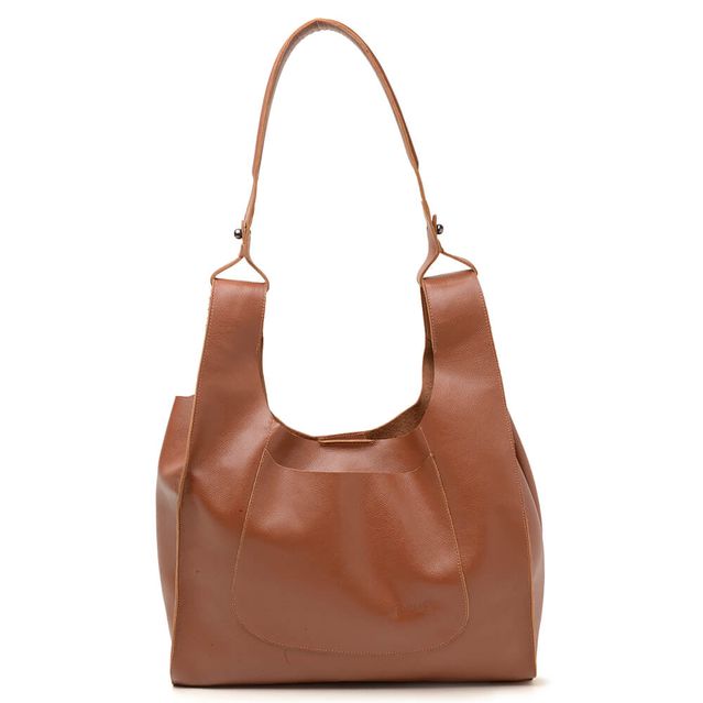 Bolsa de Couro - RELUZIR - Chocolate