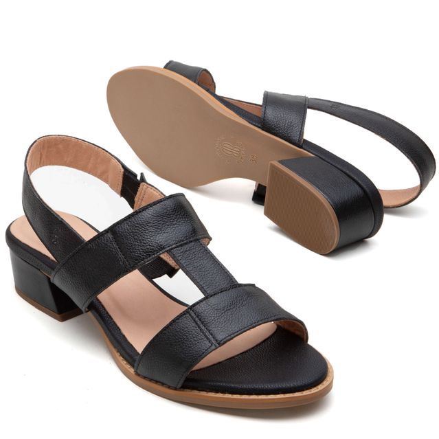Sandália - MORADA - Preta - 965.52