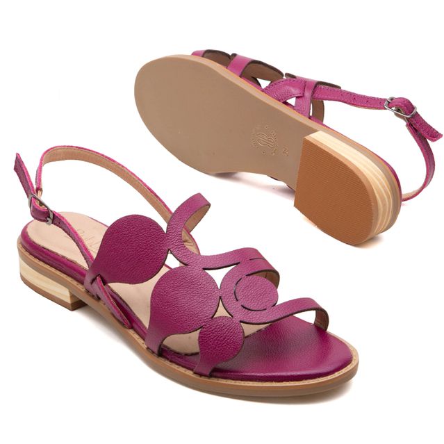 Sandália Rasteira - AMANHECER - Pitaya - 842.116