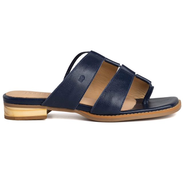 Sandália Rasteira - BRISA - Azul Anil - 914.38