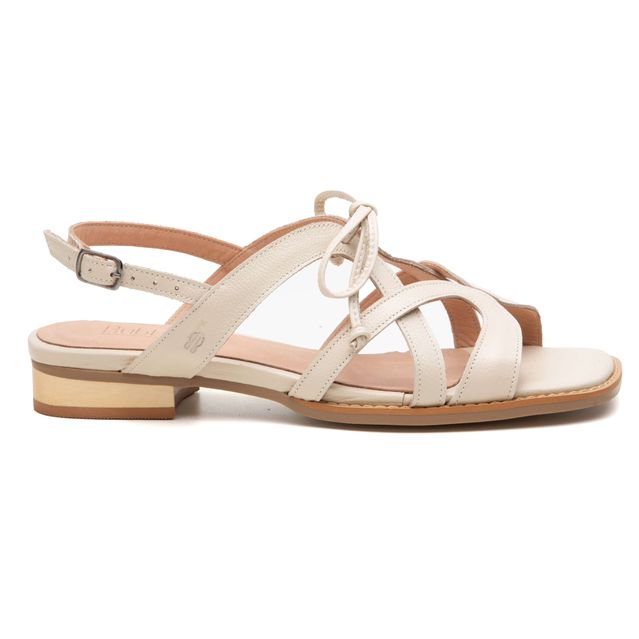 Sandália Rasteira - CANTAR - Off White - 914.41