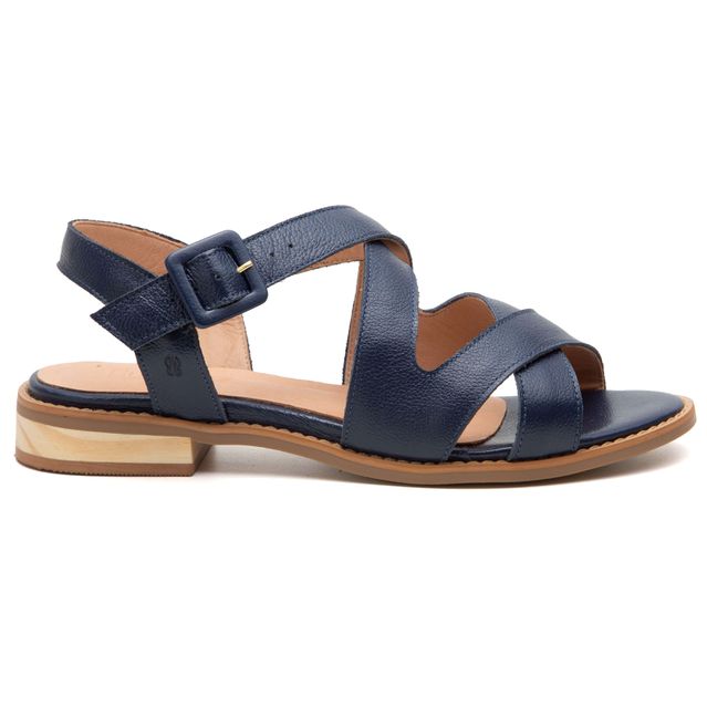 Sandália Rasteira - ILUMINAR - Azul Anil - 842.120