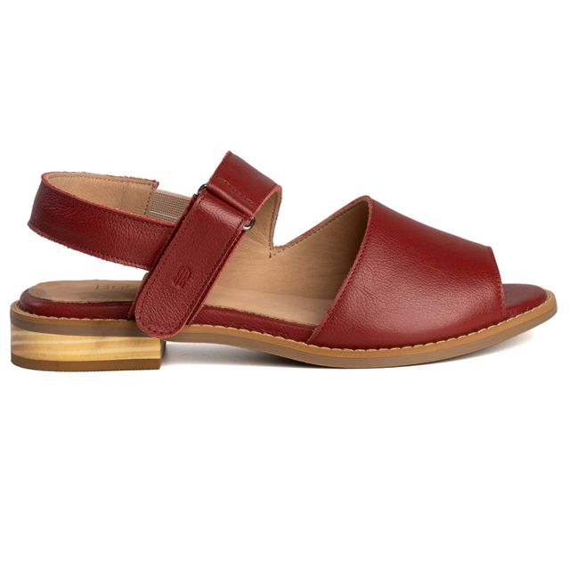 Sandália Rasteira - MARÉ - Vermelha - 842.97