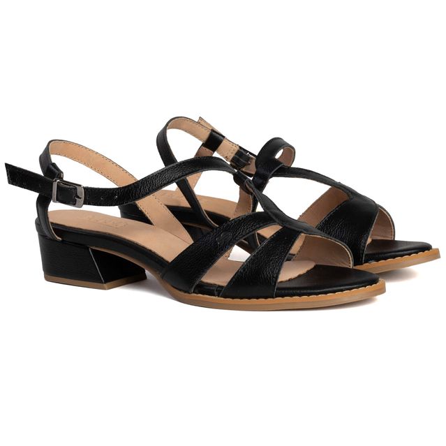 Sandália - SOLAR - Preta - 965.51