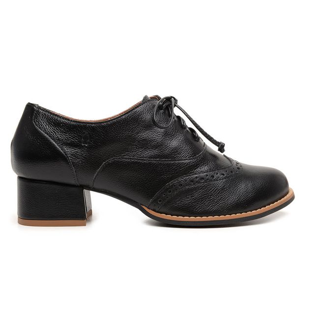Sapato Oxford - ADORAR - Preto - 639.04
