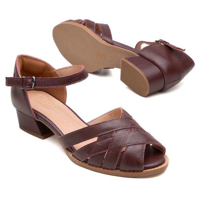 Sapato Peep Toe - ETERNO - Madeira - 965.45