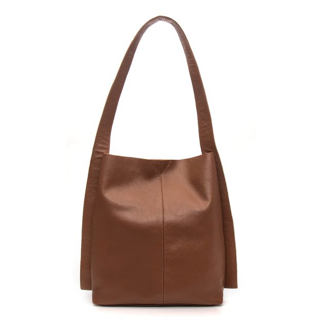 Bolsa de Couro - ASAS - Caramelo