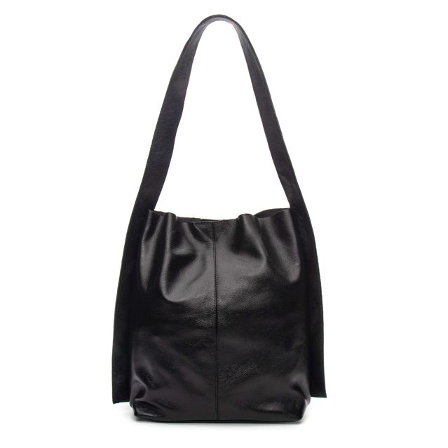 Bolsa de Couro - ASAS - Preta 