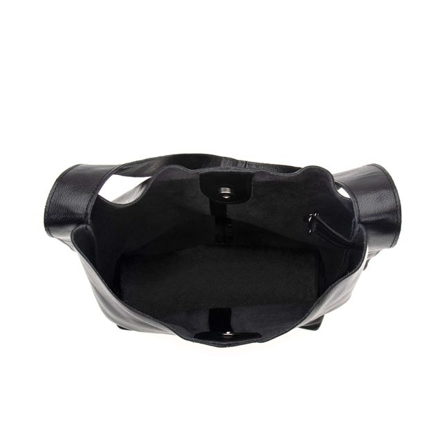 Bolsa de Couro - ASAS - Preta 