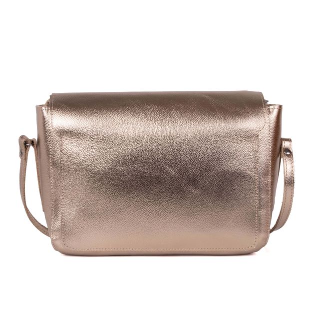 Bolsa de Couro - BÚZIOS - Champagne
