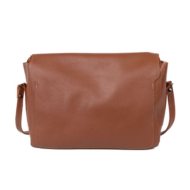 Bolsa de Couro - BÚZIOS - Chocolate