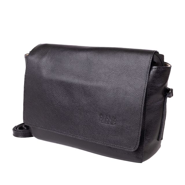 Bolsa de Couro - BÚZIOS - Preta