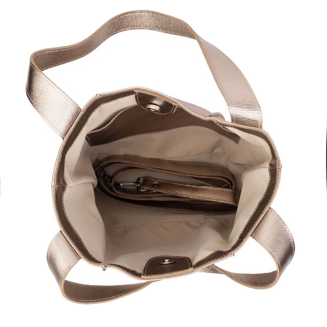 Bolsa de Couro - CELEBRAR - Champagne