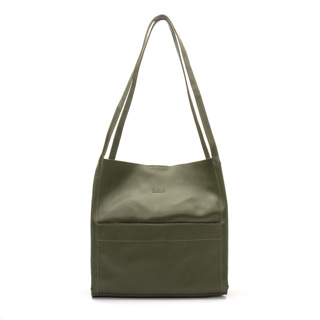 Bolsa de Couro - LITORAL - Verde Cacto