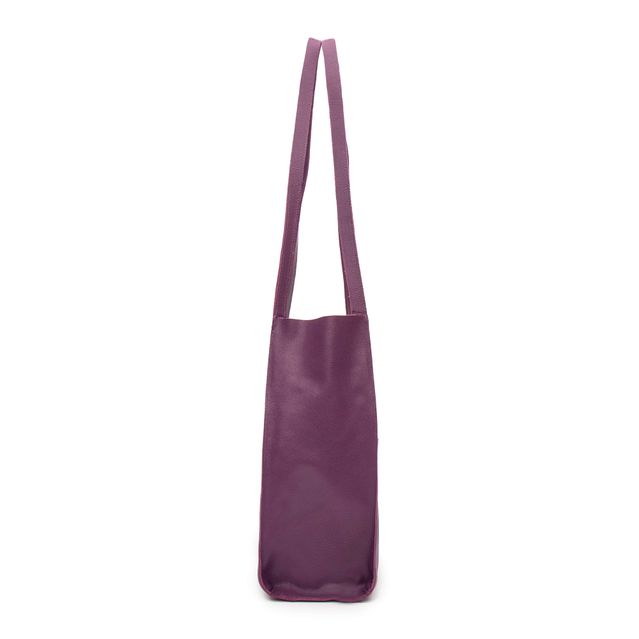 Bolsa de Couro - LITORAL - Violeta