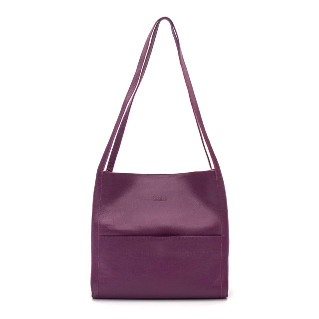 Bolsa de Couro - LITORAL - Violeta