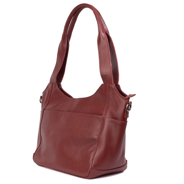 Bolsa de Couro - SONHAR - Vermelha