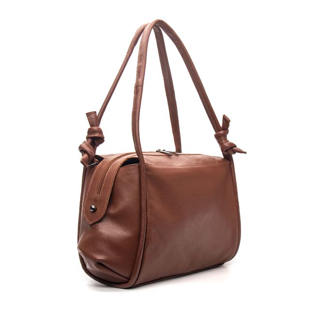 Bolsa de Couro - TEMPO - Chocolate