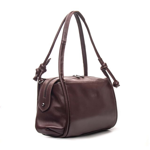 Bolsa de Couro - TEMPO - Madeira