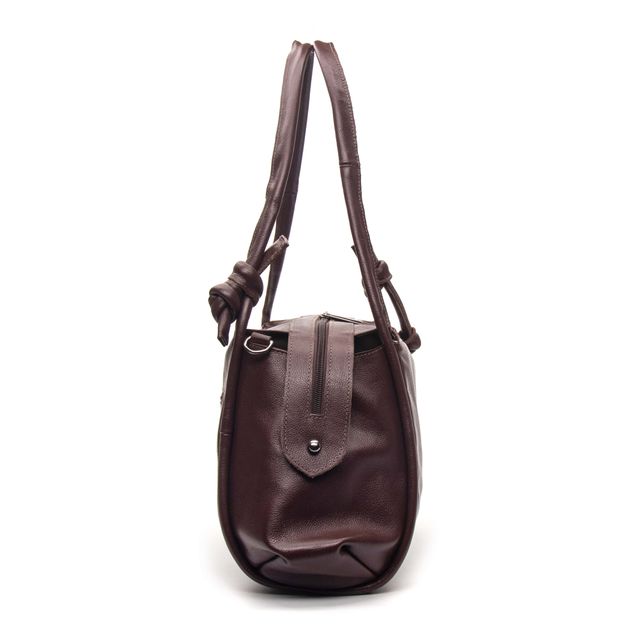 Bolsa de Couro - TEMPO - Madeira