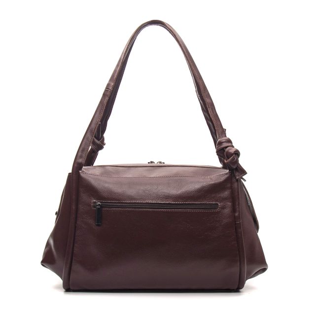 Bolsa de Couro - TEMPO - Madeira