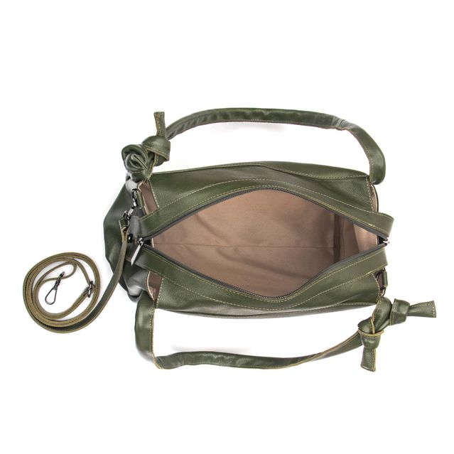 Bolsa de Couro - TEMPO - Verde Cacto