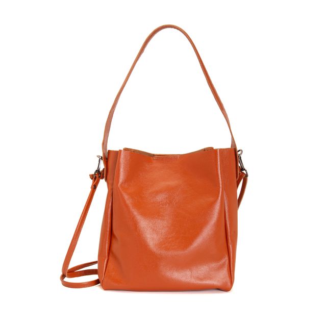 Bolsa de Couro - ENCANTO - Telha